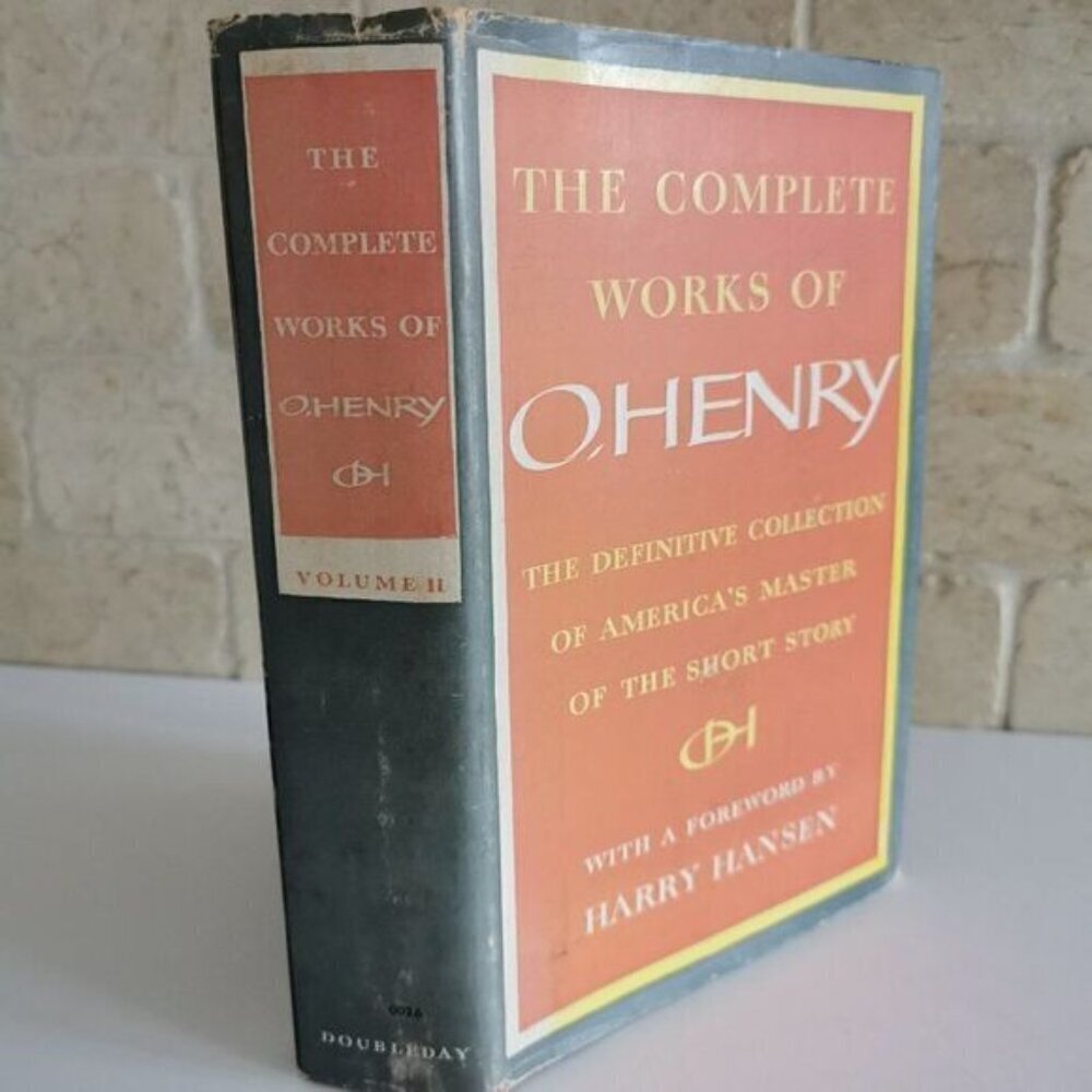 1953 The Complete Works of O'Henry Vol 2 HC Book, Short Story Collection